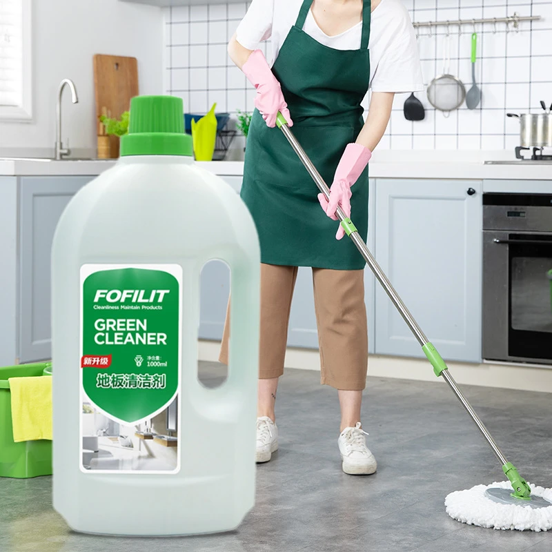 满屋洁净拖地清洁液拖地地面一拖净抑菌去味地板清洁剂
