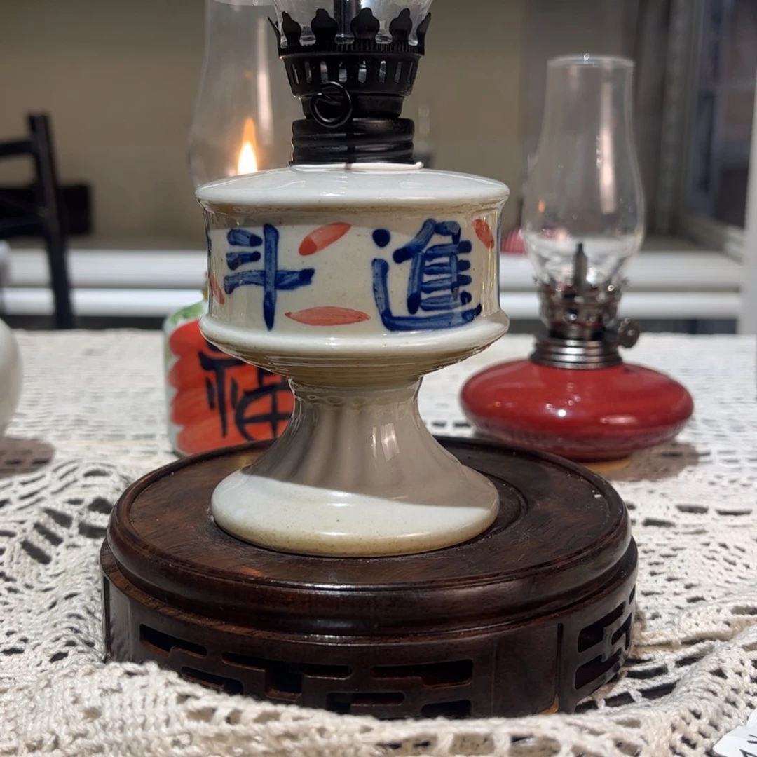 摆件景德镇陶瓷香薰灯