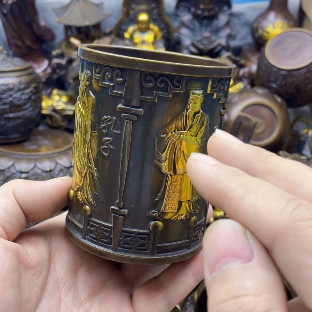 铜器工艺品办公室摆件