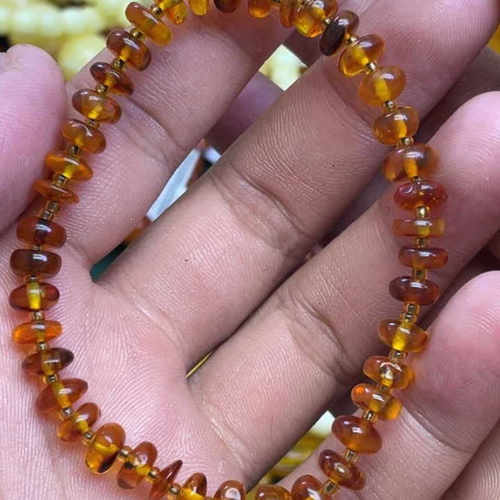 琥珀未镶嵌珠宝奇石