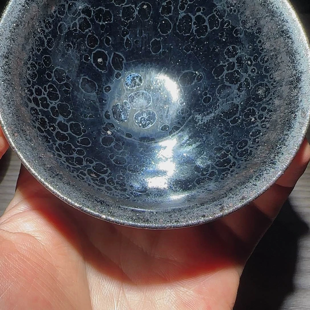 茶盏青***鱼璞器建盏主人杯167