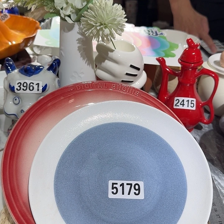 瓷片微瑕陶瓷介意慎拍5179