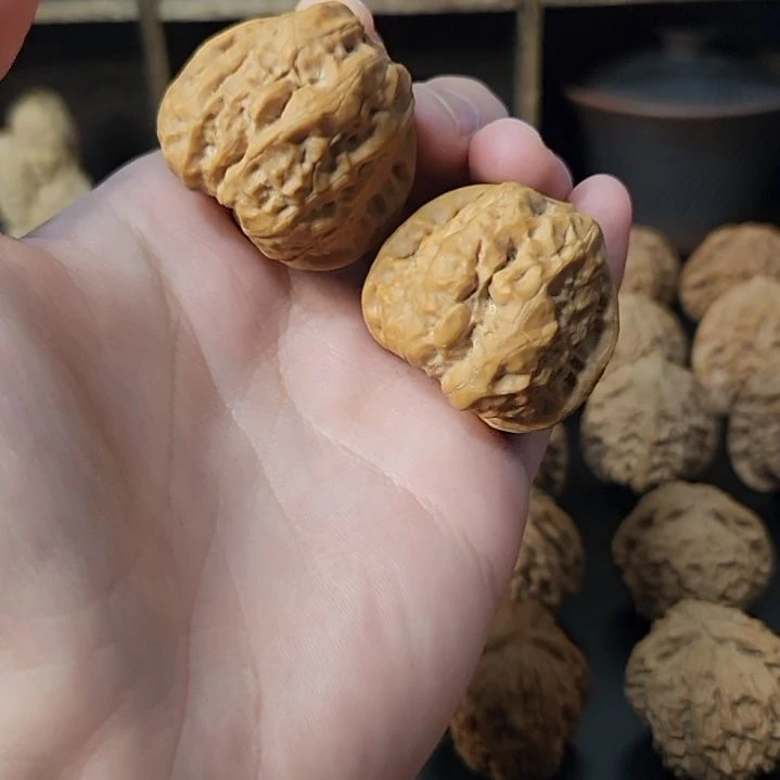 温***柔文玩核桃吊坠36蛤蟆