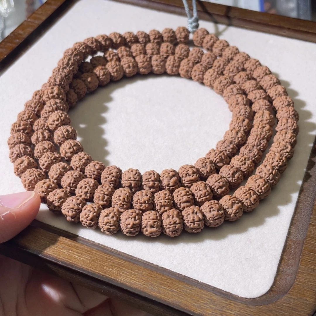 金刚菩提吊坠七*7平细脖挂9.4