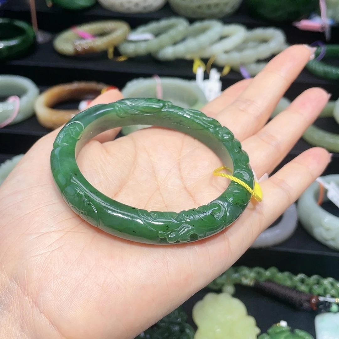 【闪购商品】和田玉手镯58圈口33未镶嵌