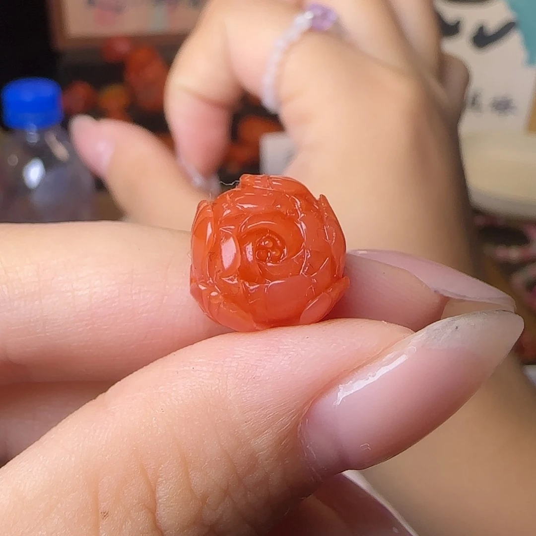 南红玛瑙未镶嵌吊坠(不含链)