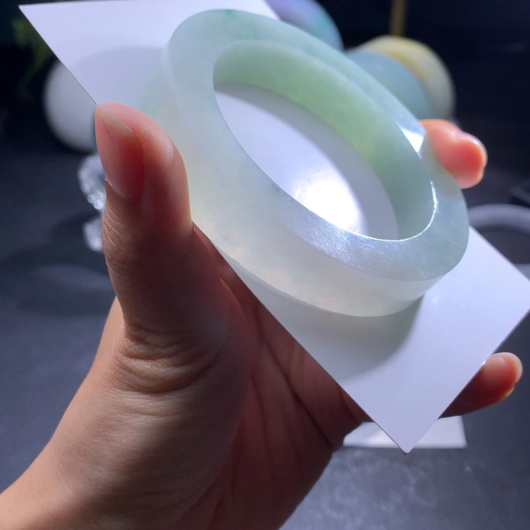 定制翡翠55到59未镶嵌