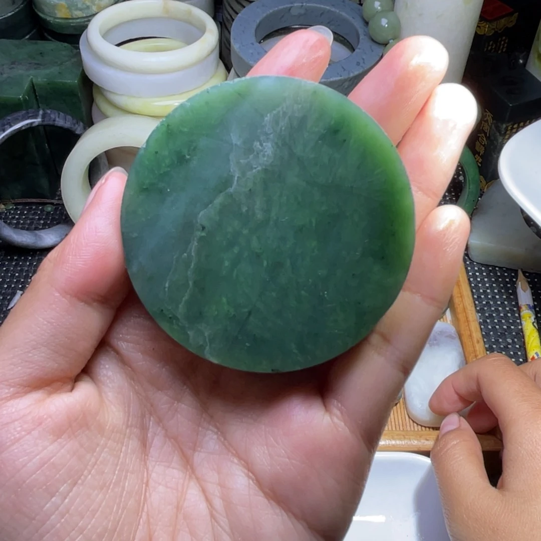 未镶嵌和田玉珠宝半成品