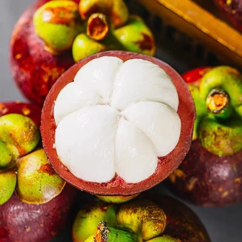 【顺丰冷链】现发泰国进口山竹净重5斤新鲜5A大果孕妇水果