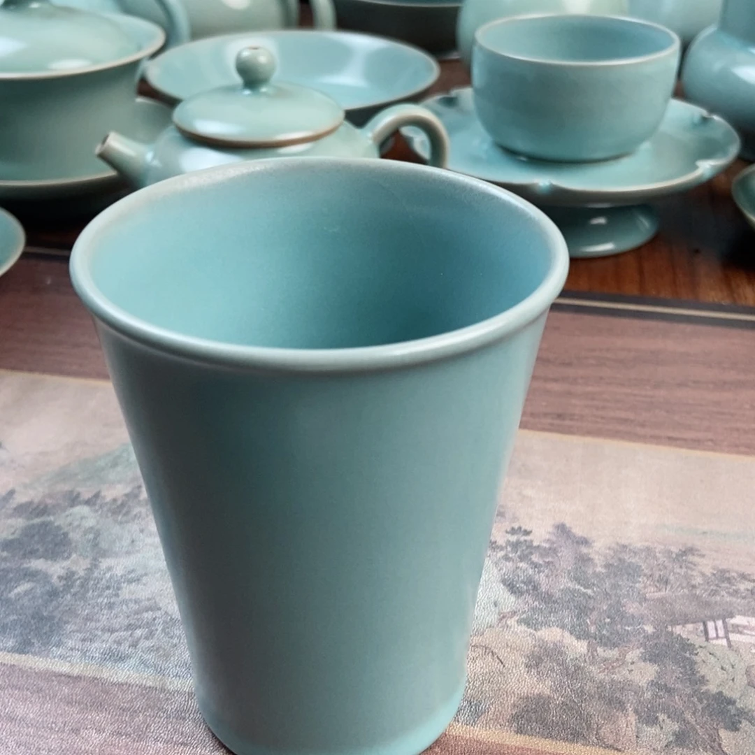 摆件原产地原矿汝瓷～茶器