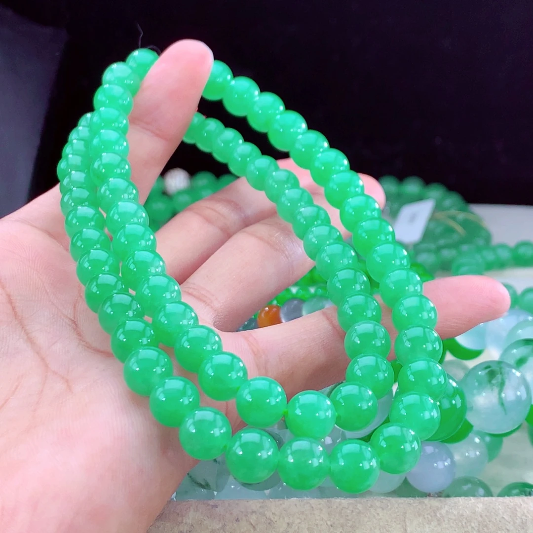 未镶嵌手链翡翠天然翡翠