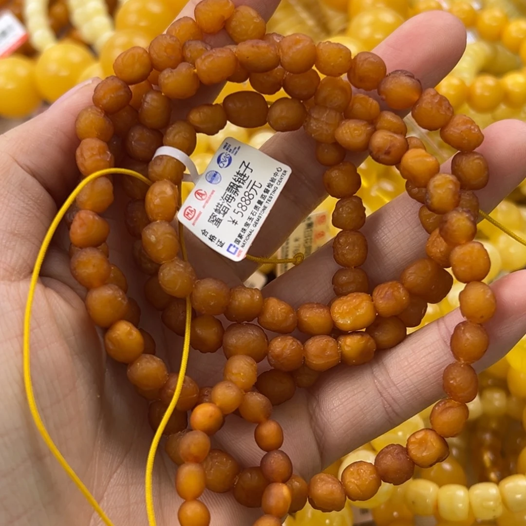 琥珀未镶嵌珠宝奇石