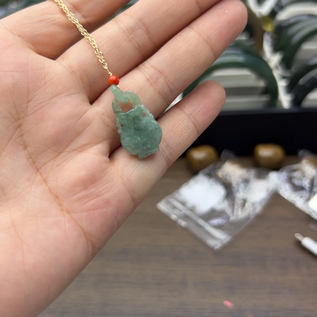 颈饰未镶嵌翡翠396