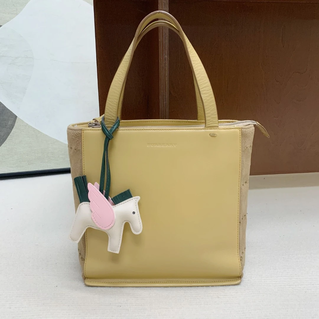 95新 BURBERRY/博柏利 【成色还行】burberry 吐司手袋