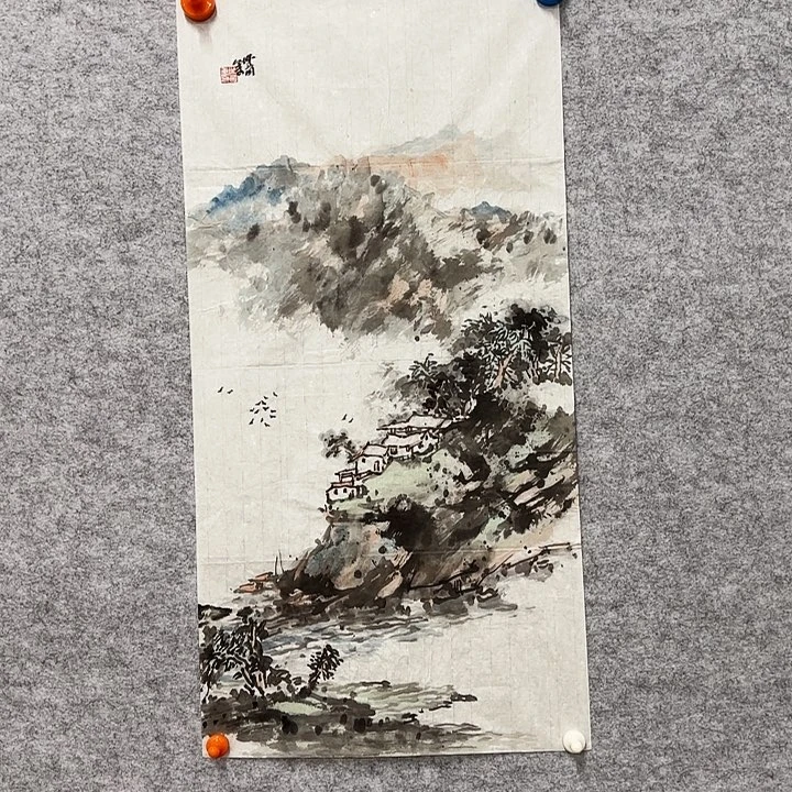 国画花鸟的翅膀和翅膀