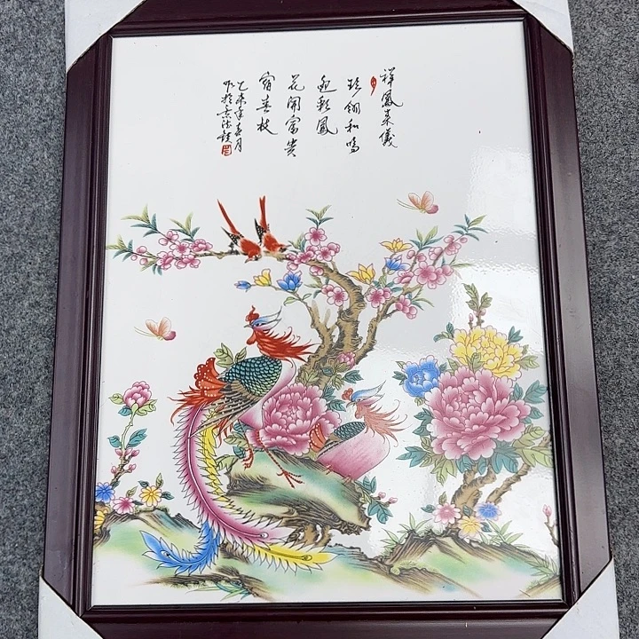 瓷片瓷板画瓷板画