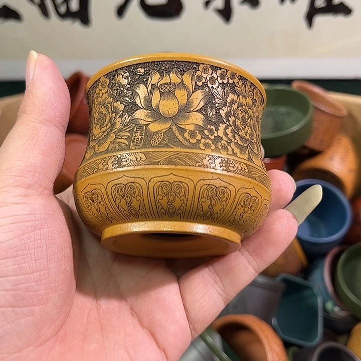 茶杯紫砂全手工紫砂主人杯