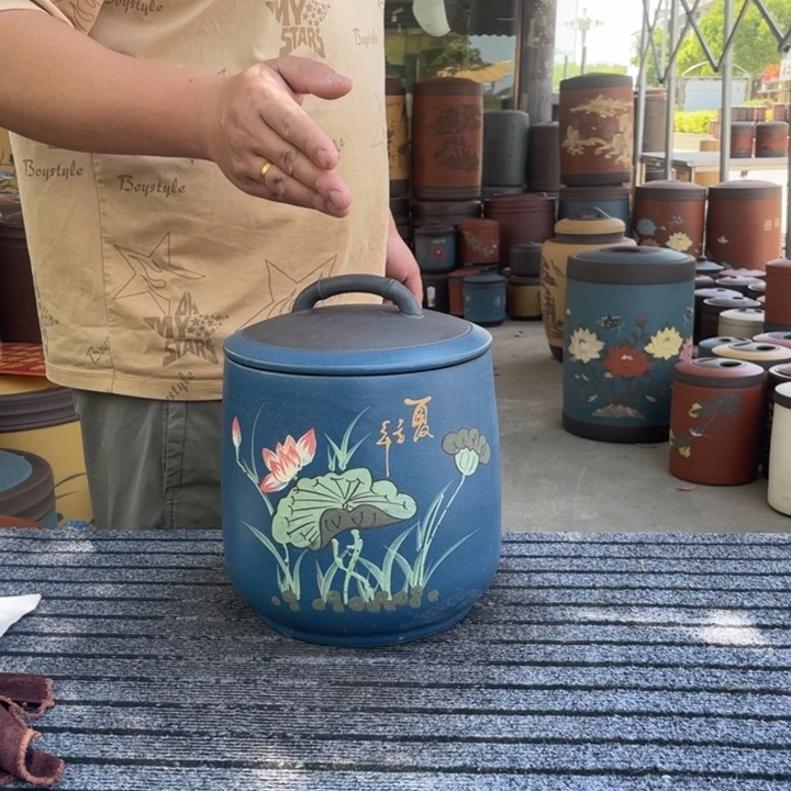 紫砂茶叶罐茶叶罐