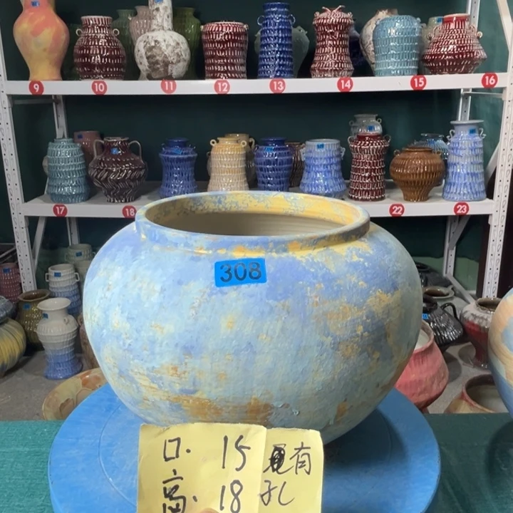 景德镇陶瓷花盆花器308