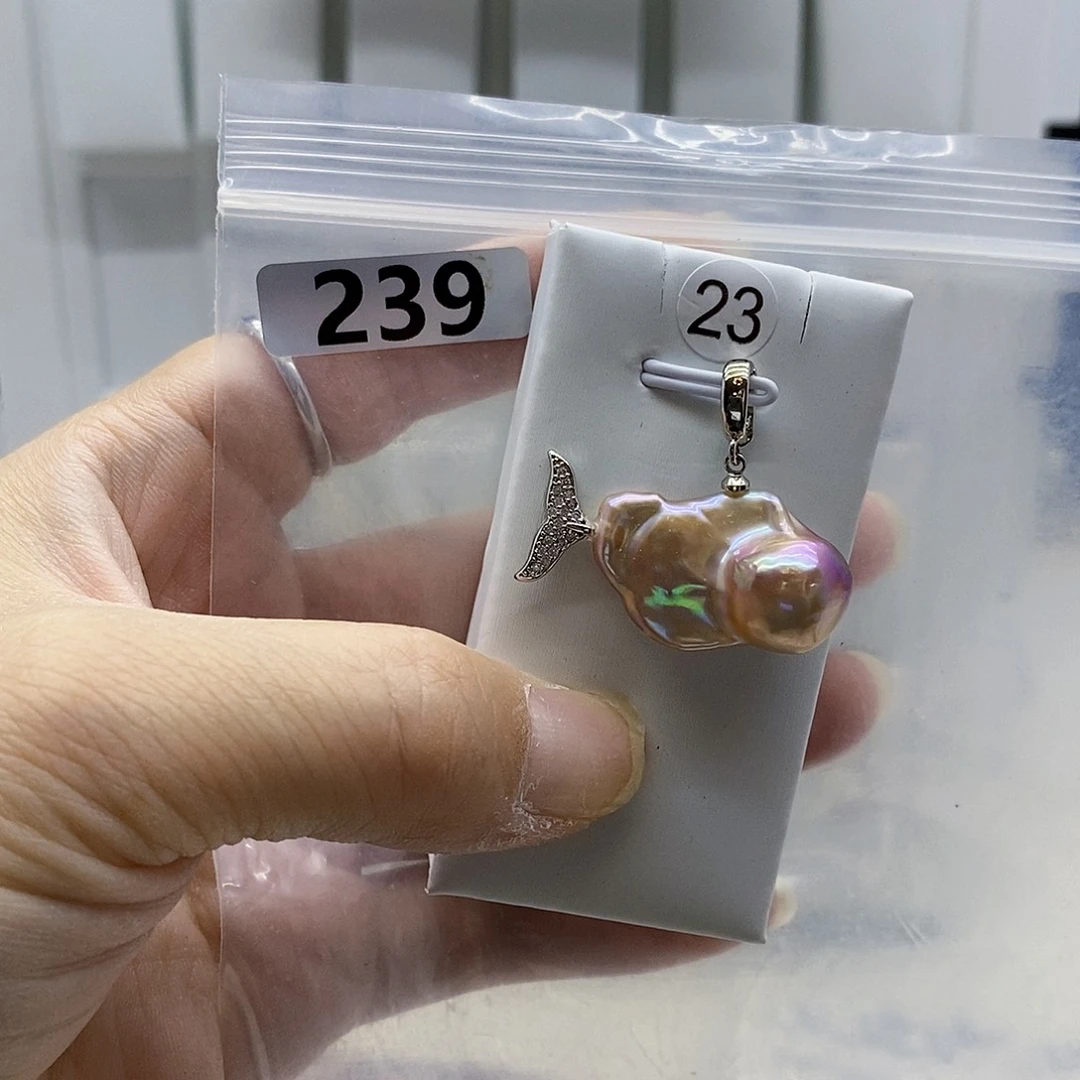 颈饰合金淡水珍珠