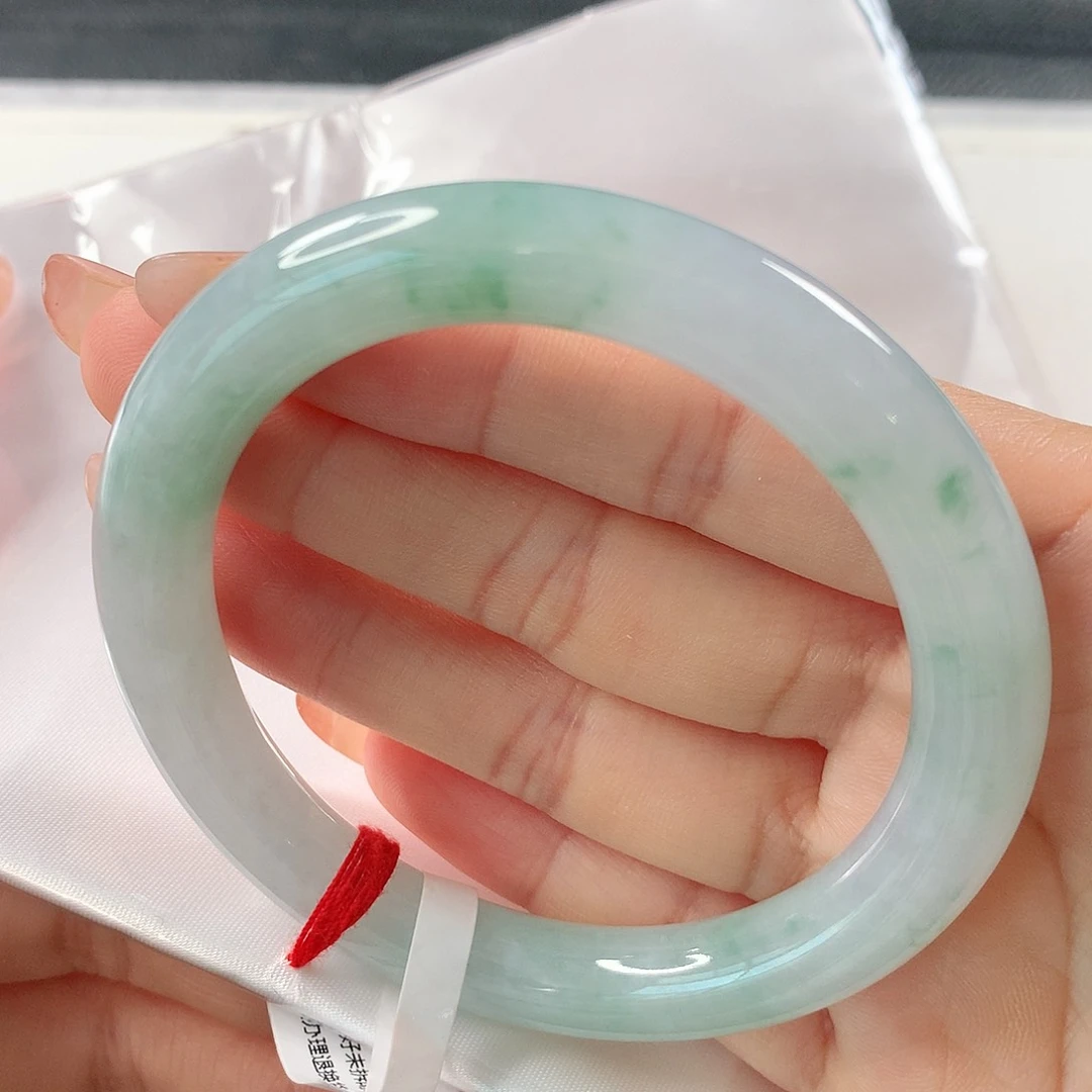 未镶嵌手镯翡翠雅 圆条