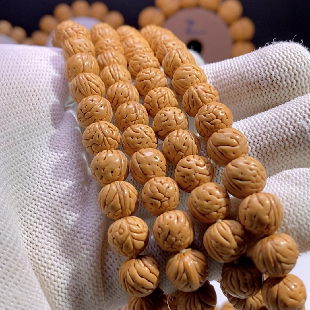 我***力桃核手串桃核脖挂