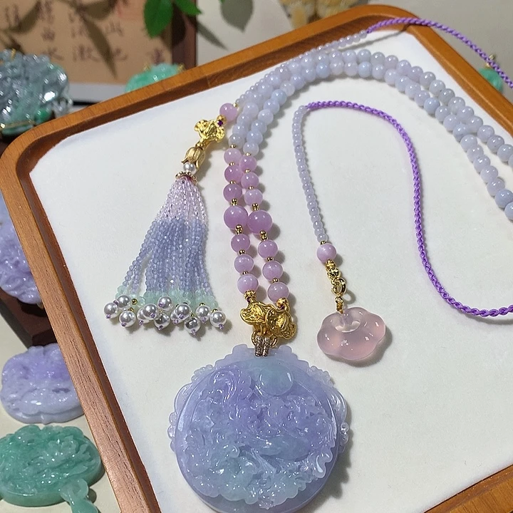 颈饰未镶嵌翡翠翡翠吊坠