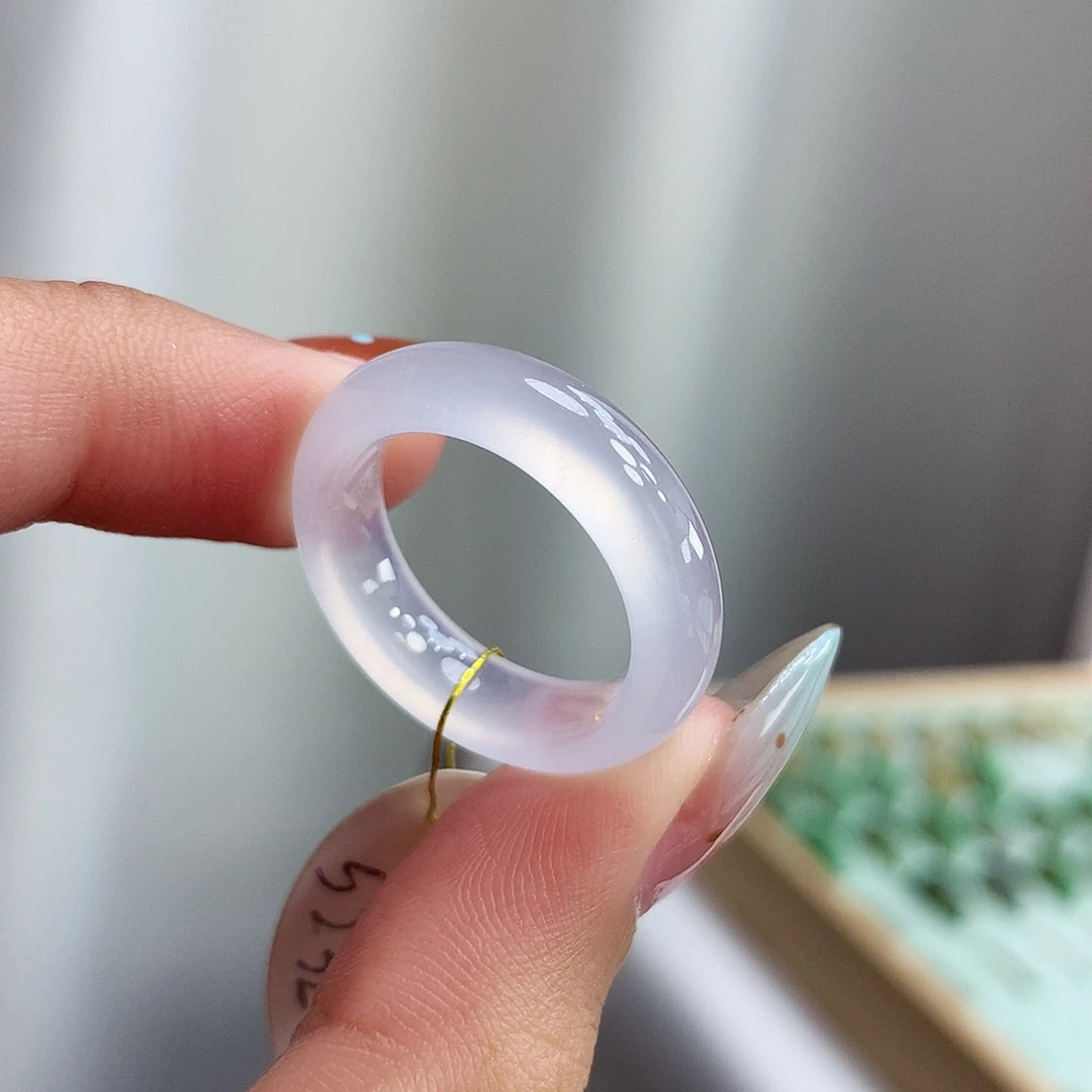 未镶嵌戒指翡翠14圈