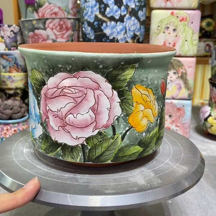 景德镇艺术手绘作品