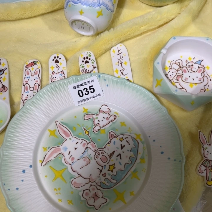 土****摆件35陶瓷陶瓷过程