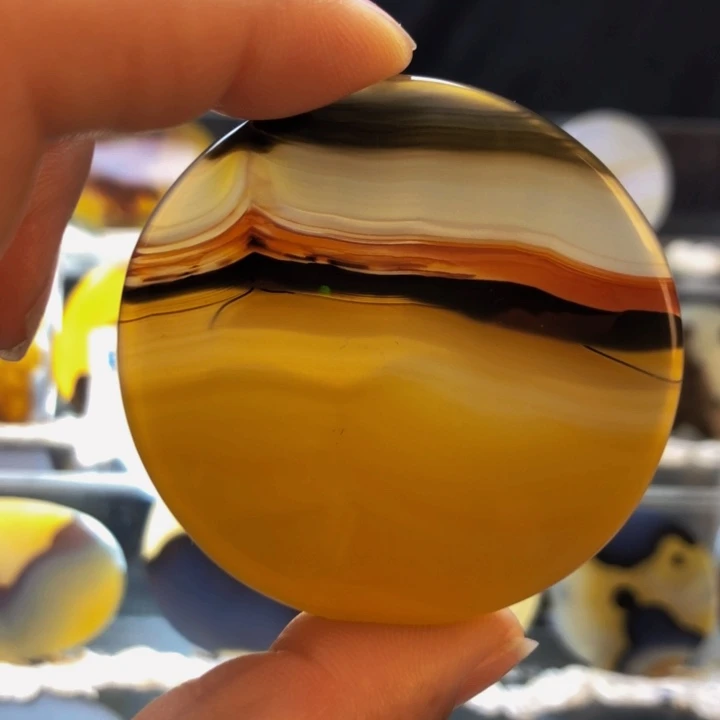 合金玛瑙/玉髓珠宝奇石120