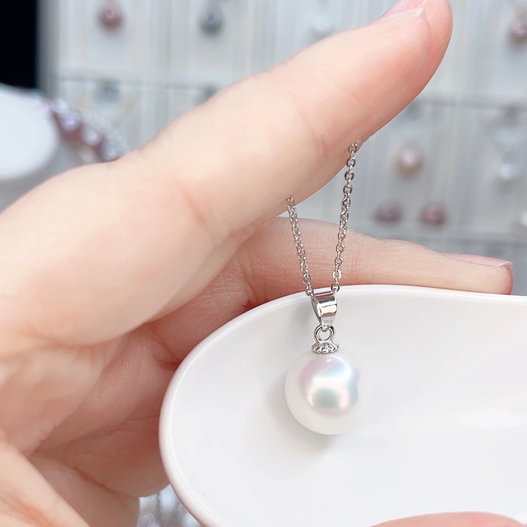 淡水珍珠合金吊坠(赠链)