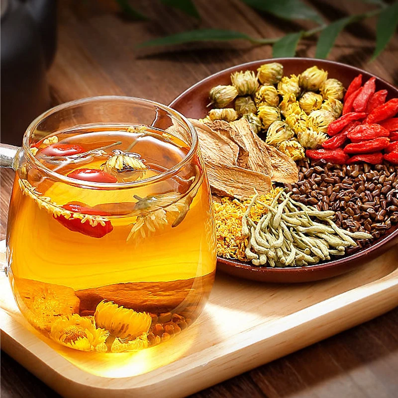 天茗良草 菊花决明子茶 罗汉果茶 枸杞茶 组合茶枸杞金银花蒲公英