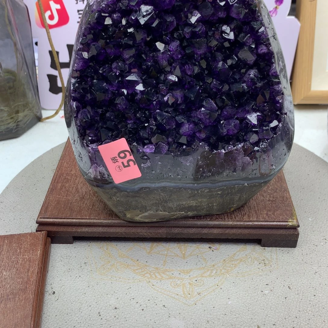 未镶嵌大型摆件（非配饰）水晶旭*