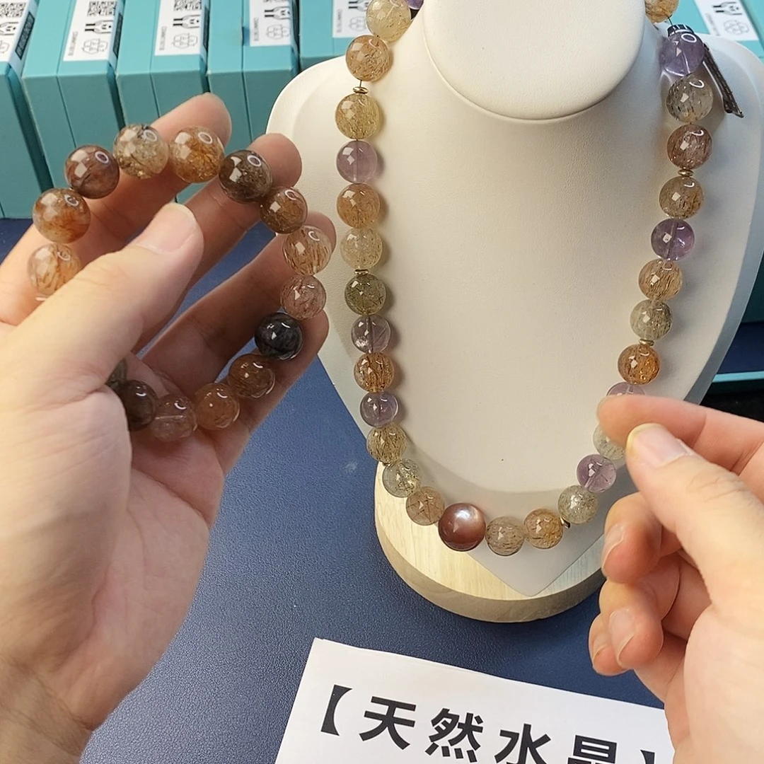 水晶银S925镶嵌手链