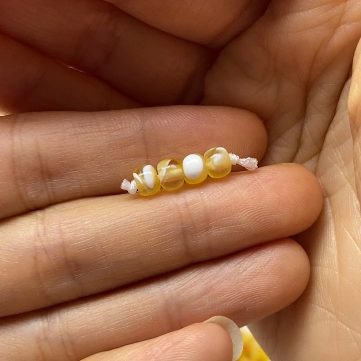 蜜蜡未镶嵌裸石尺寸5，微微微杂