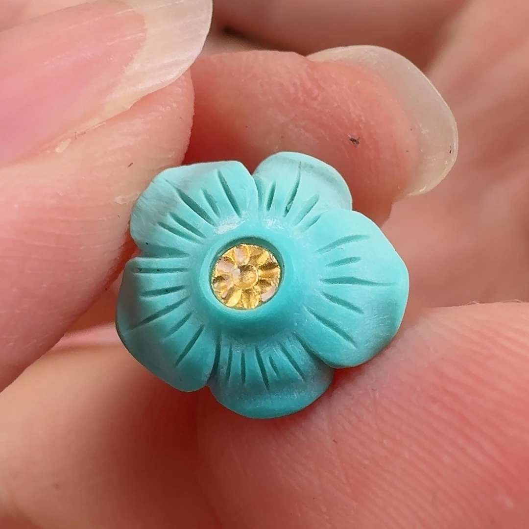 绿松石珠宝奇石未镶嵌