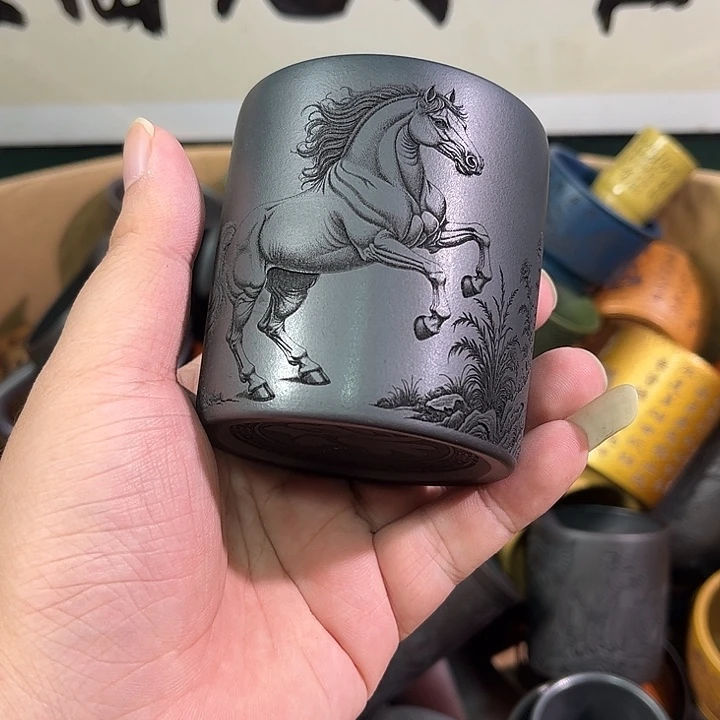 茶杯紫砂全手工紫砂主人杯