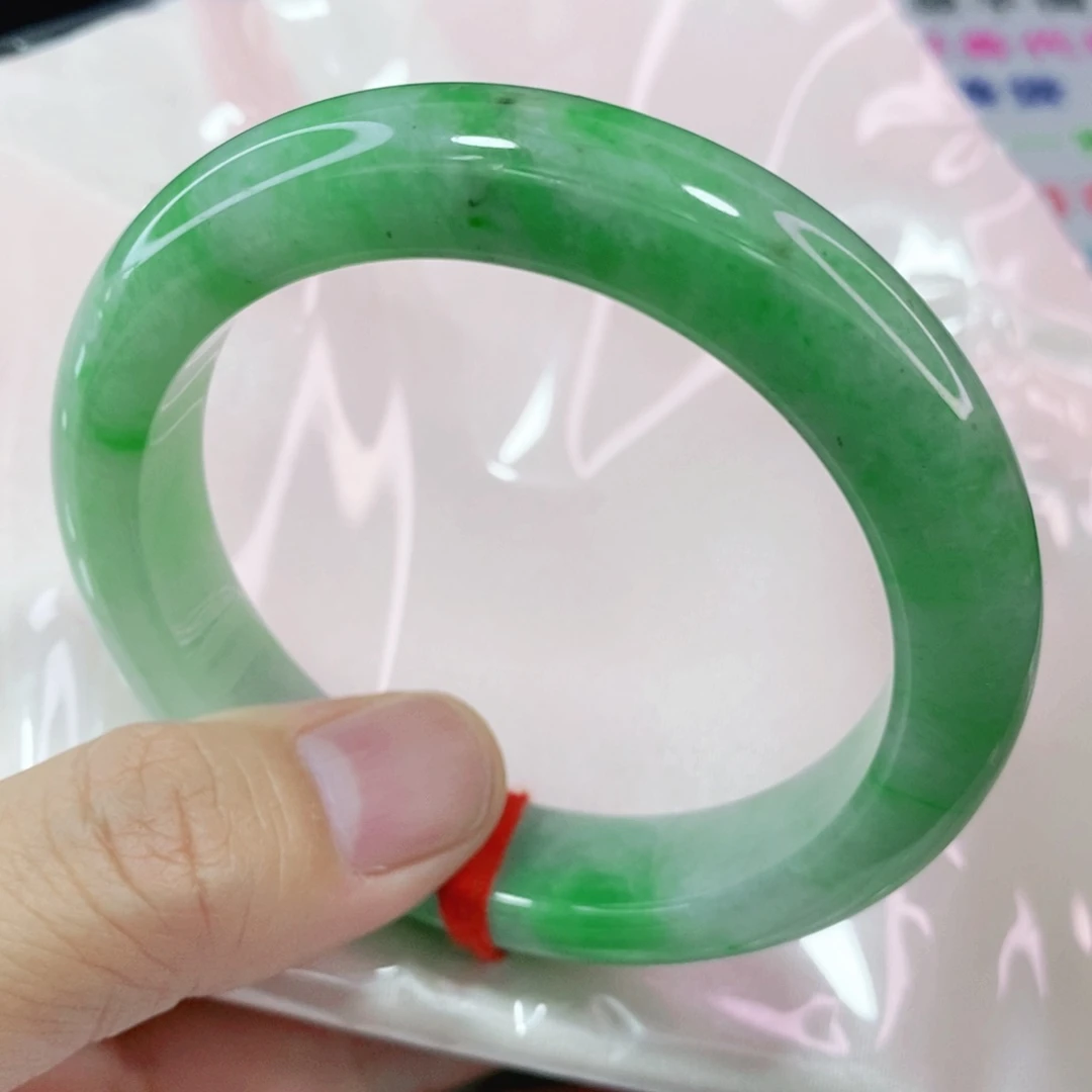 未镶嵌手镯翡翠56圈口货头力推