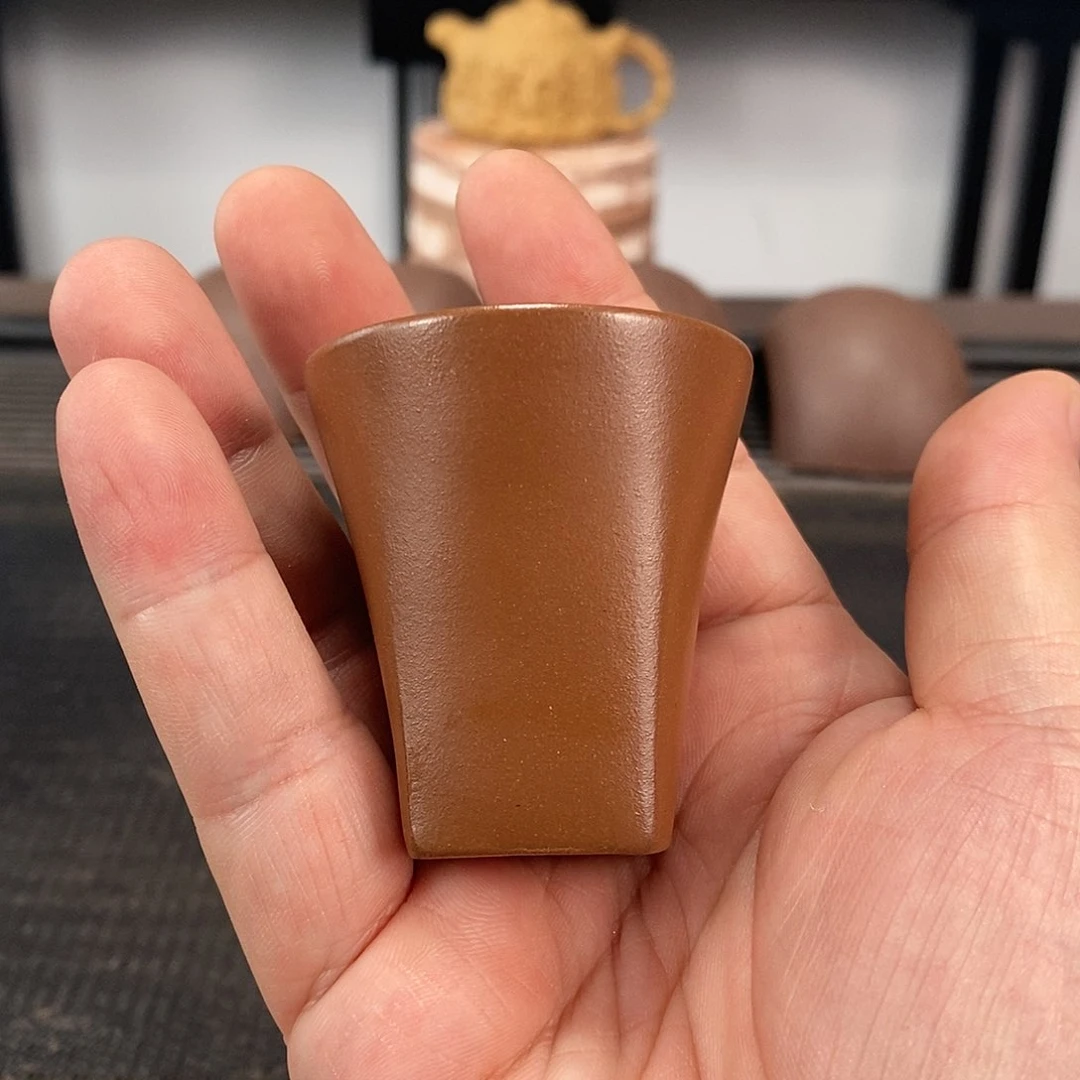 茶壶紫砂台西紫泥天圆地方主人杯