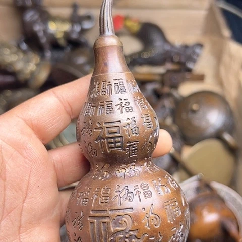 铜制文玩把玩物件