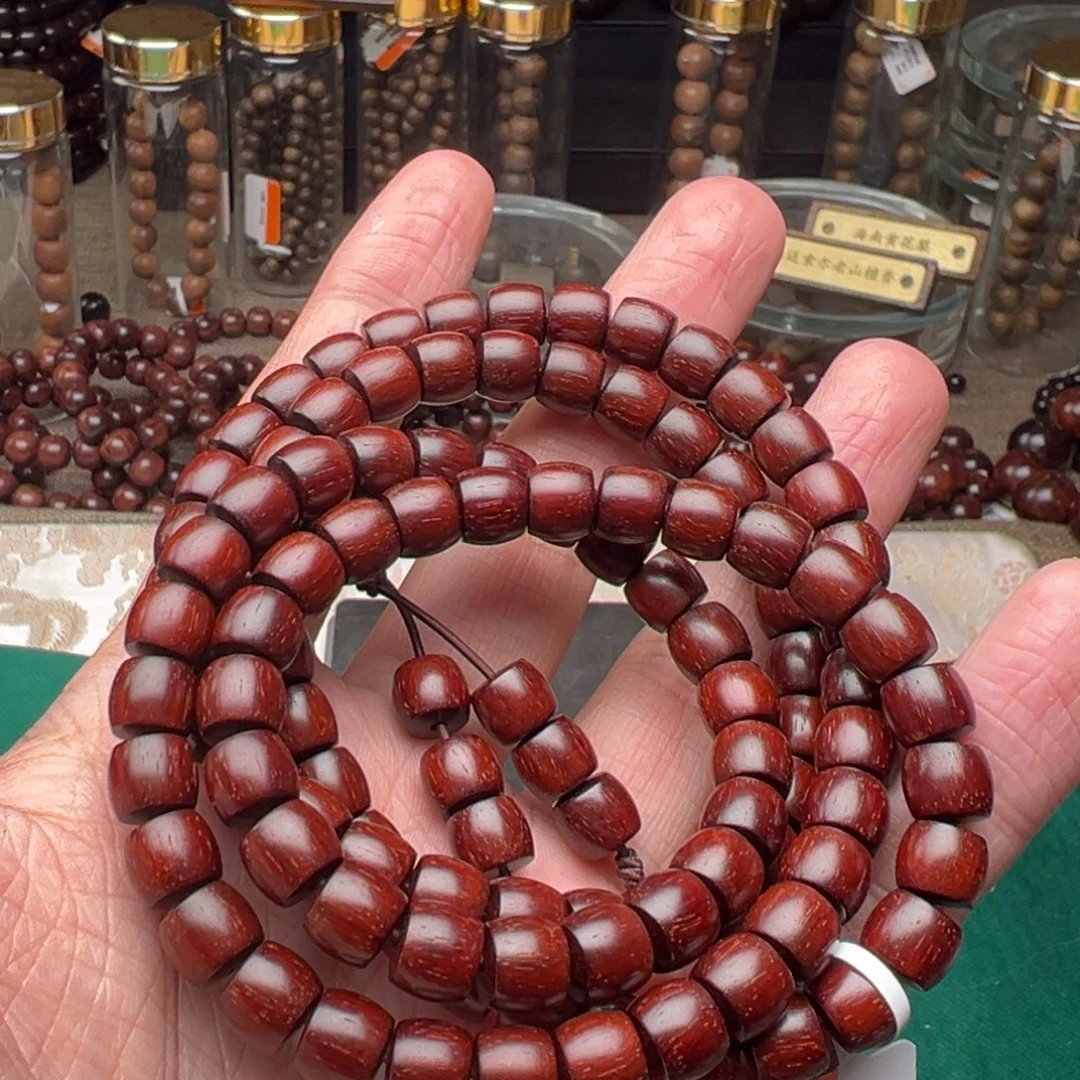 手串/手链檀香紫檀（小叶紫檀）78直切原汁原味泥料内二标