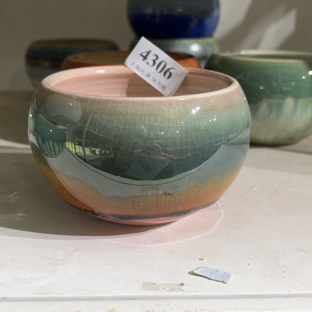 口9 手工花盆满30包邮