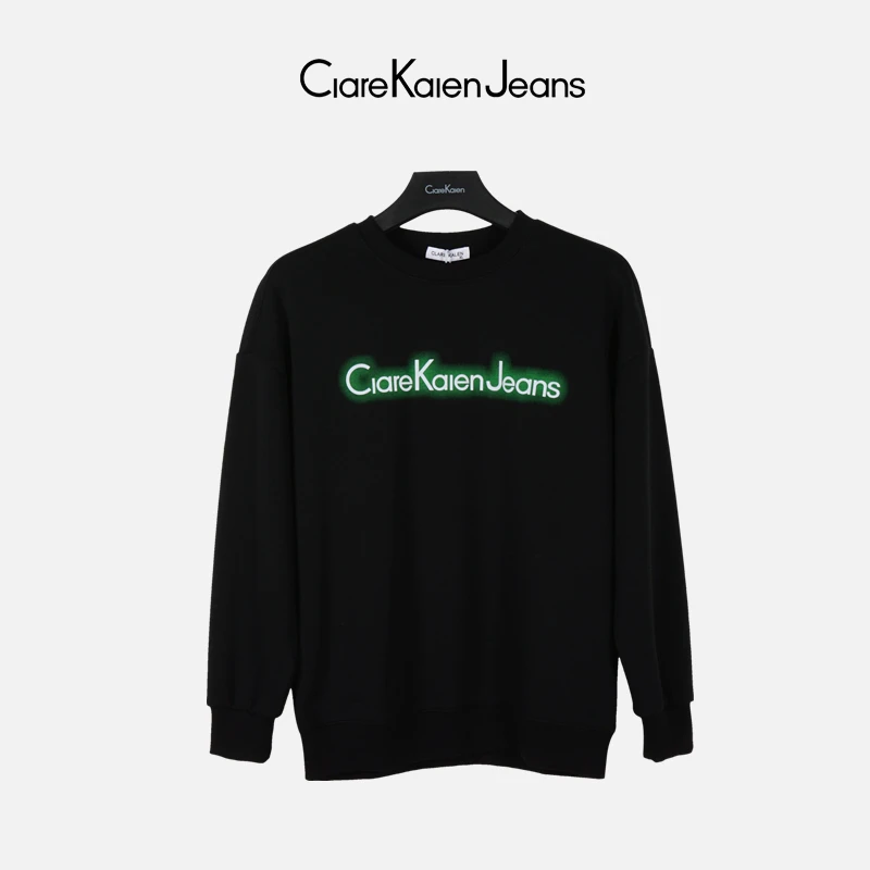 克莱卡伦/CLARE KALEN宽松长袖宽松型印花CK821012