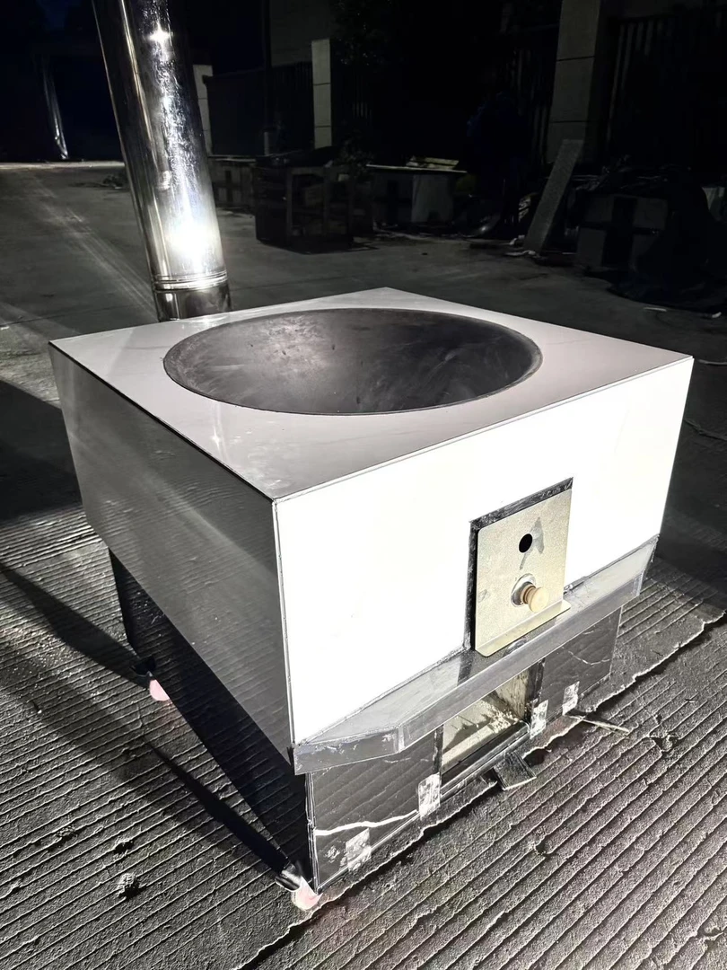 可移动无烟猛火柴火灶适用于酒店户外及家庭使用