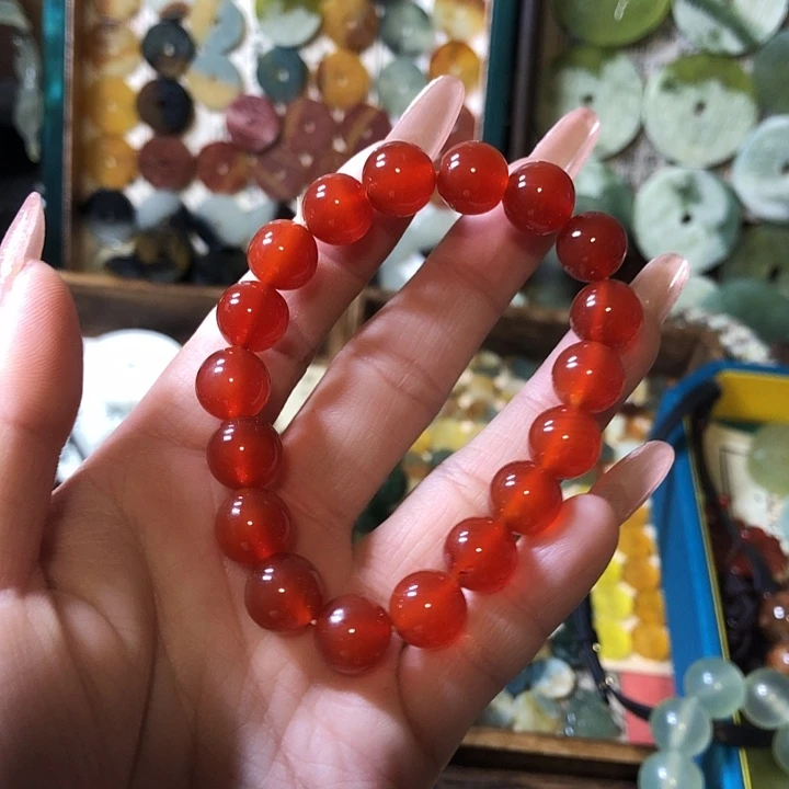 岫玉岫玉手链未镶嵌