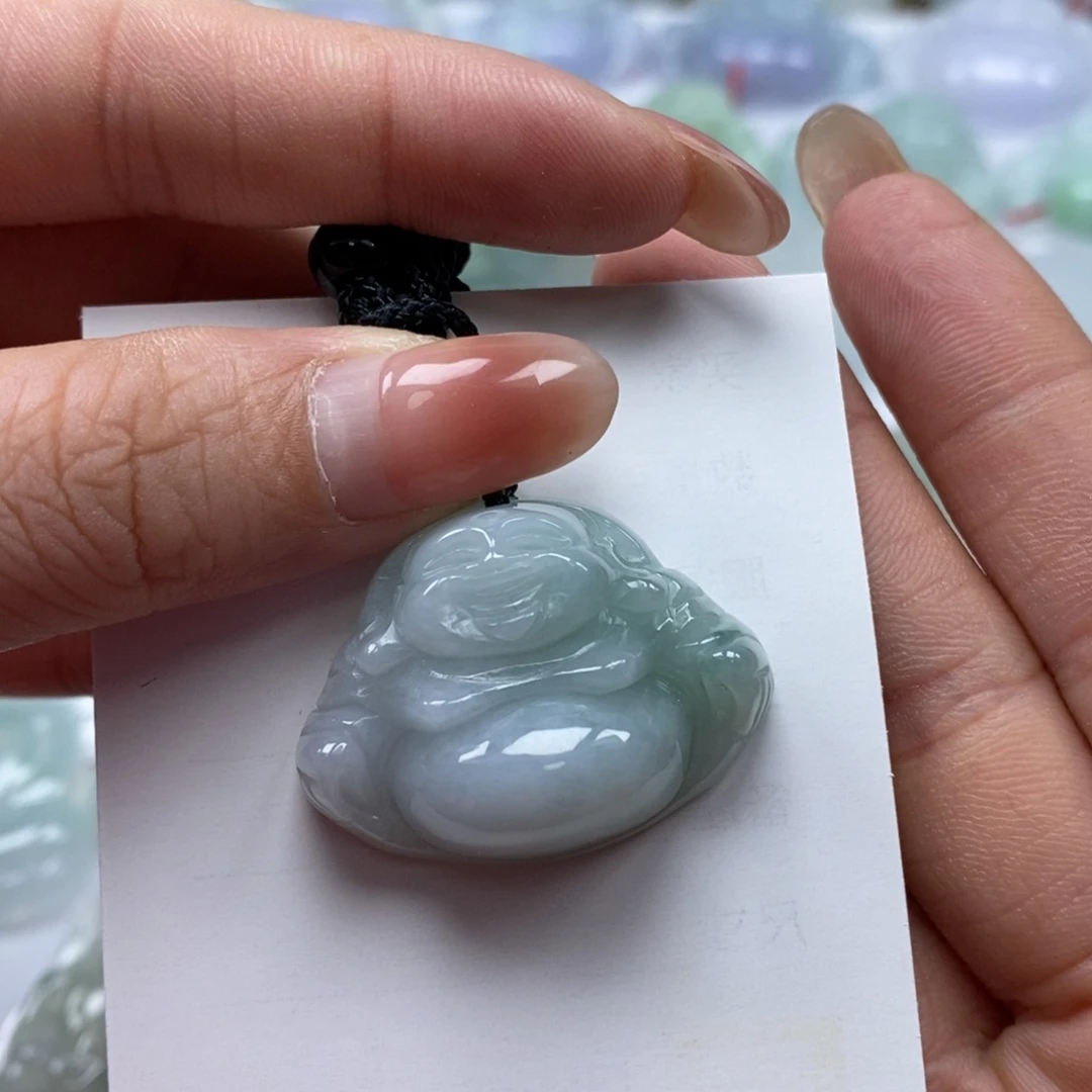 颈饰未镶嵌翡翠天然翡翠吊坠a货