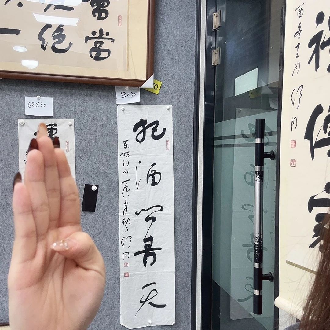 风***说书法书法精品一副
