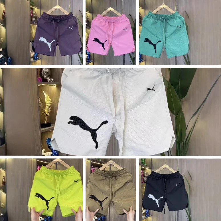 2025男士夏季新款运动沙滩裤短裤速干休闲薄款运动透气潮流五分裤