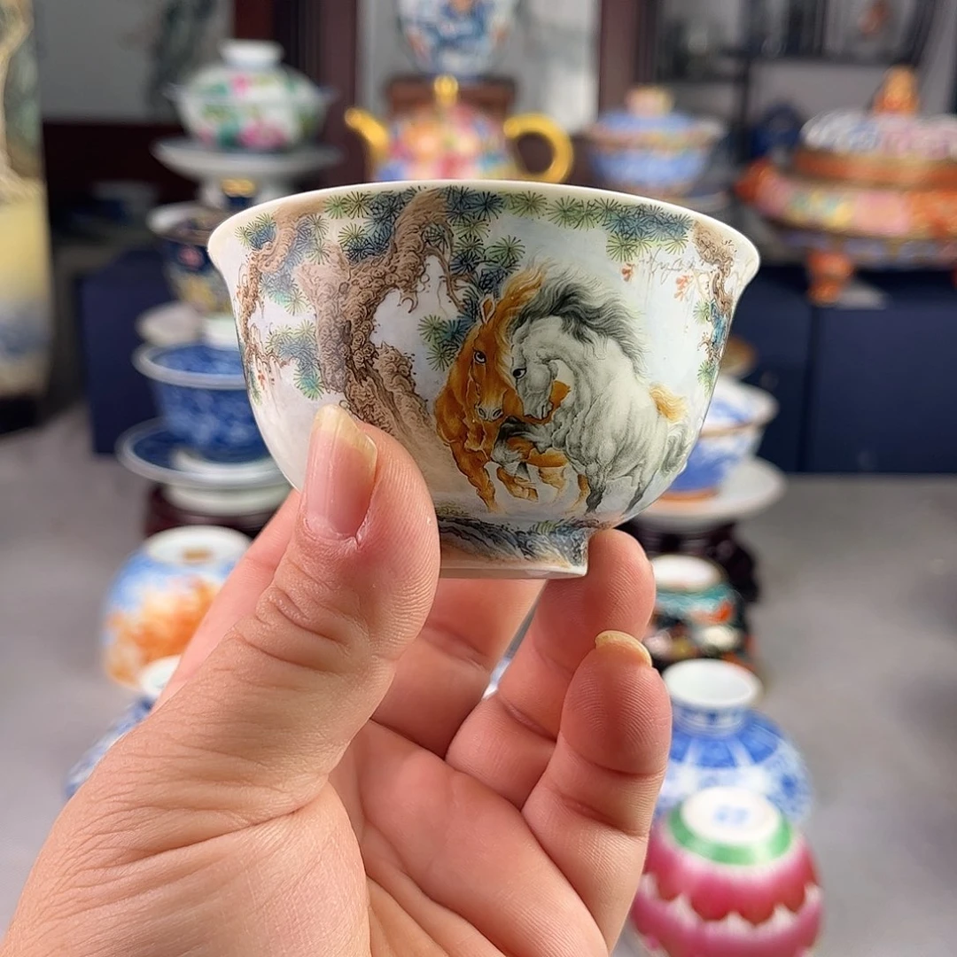 ****r陶玉明堂仿古主人杯